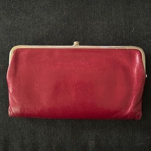 Hobo ‘Lauren’ Leather Double Frame Clutch
